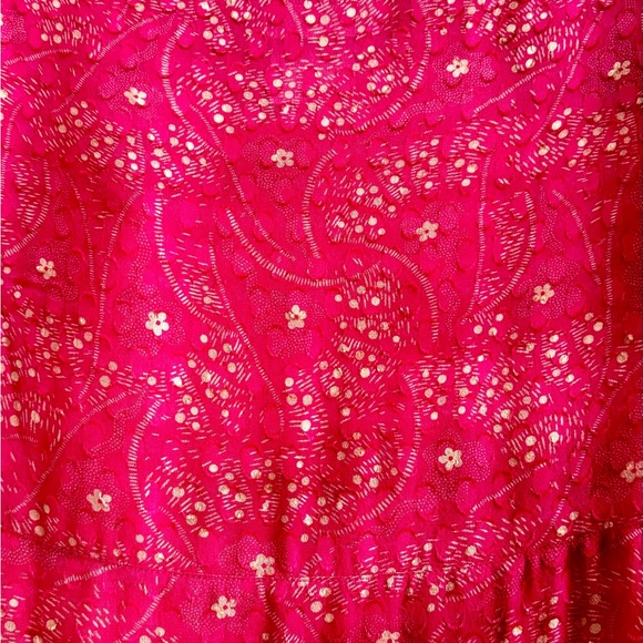 EQUIPMENT PARIS LIGHTWEIGHT SILK MIDI DRESS BUTTON FRONT 6 SMALL FLOWY FEMININE - Picture 13 of 13